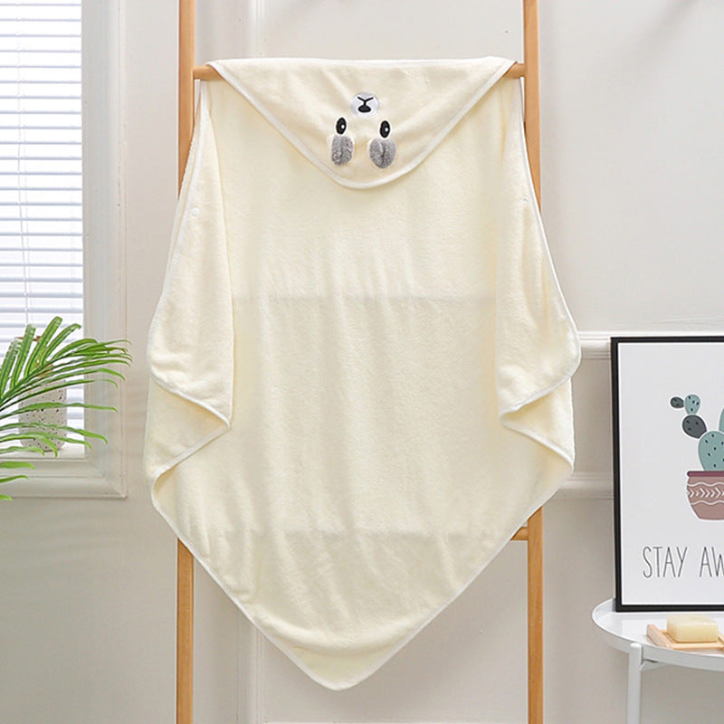 WinnyBabi™ CuddleCape Hooded Baby Bath Towel