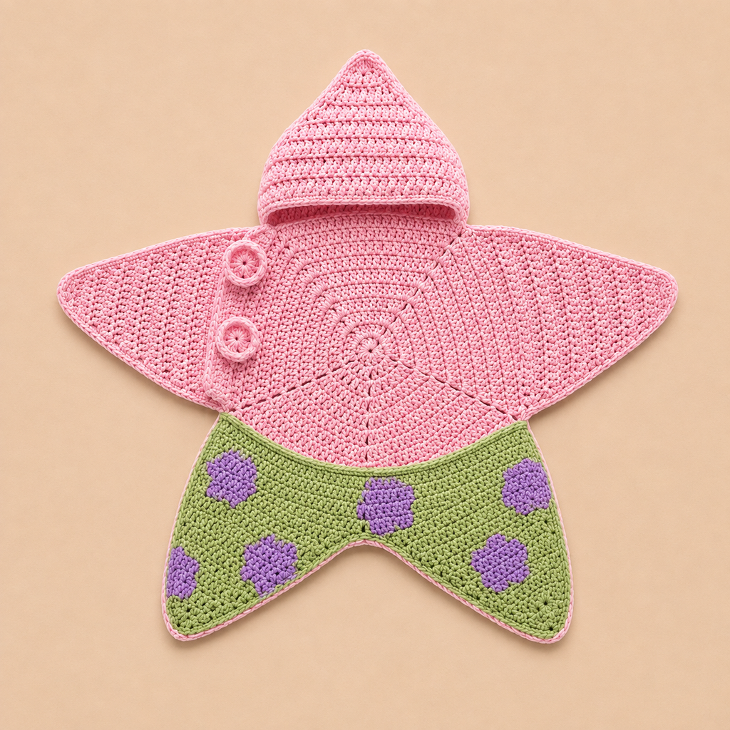 WinnyBabi™ StarSnug Crochet Sleep Suit - Wrap Your Little Star In Love