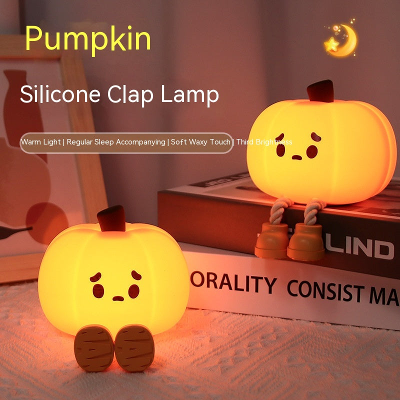 WinnyBabi™ PumpkinGlow Silicone Night Light