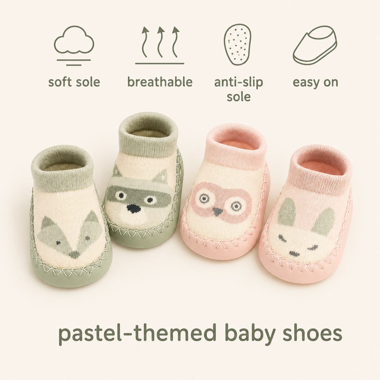 Baby First Walker Socks