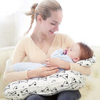 WinnyBabi™ NurtureNest Support Pillow – Fuller Support for Breast & Bottle Feeds