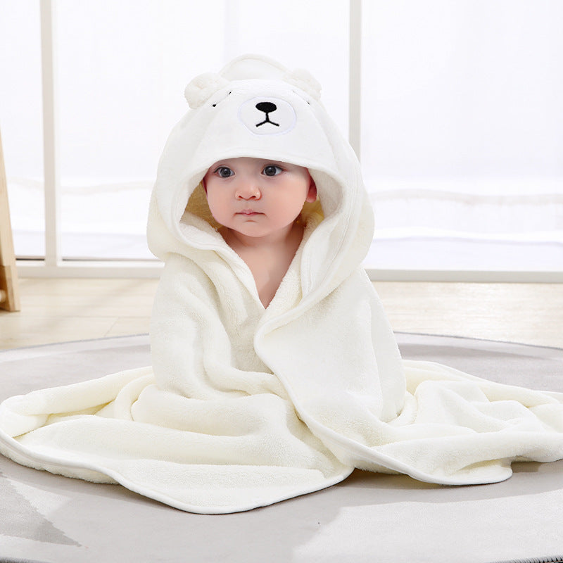 WinnyBabi™ CuddleCape Hooded Baby Bath Towel