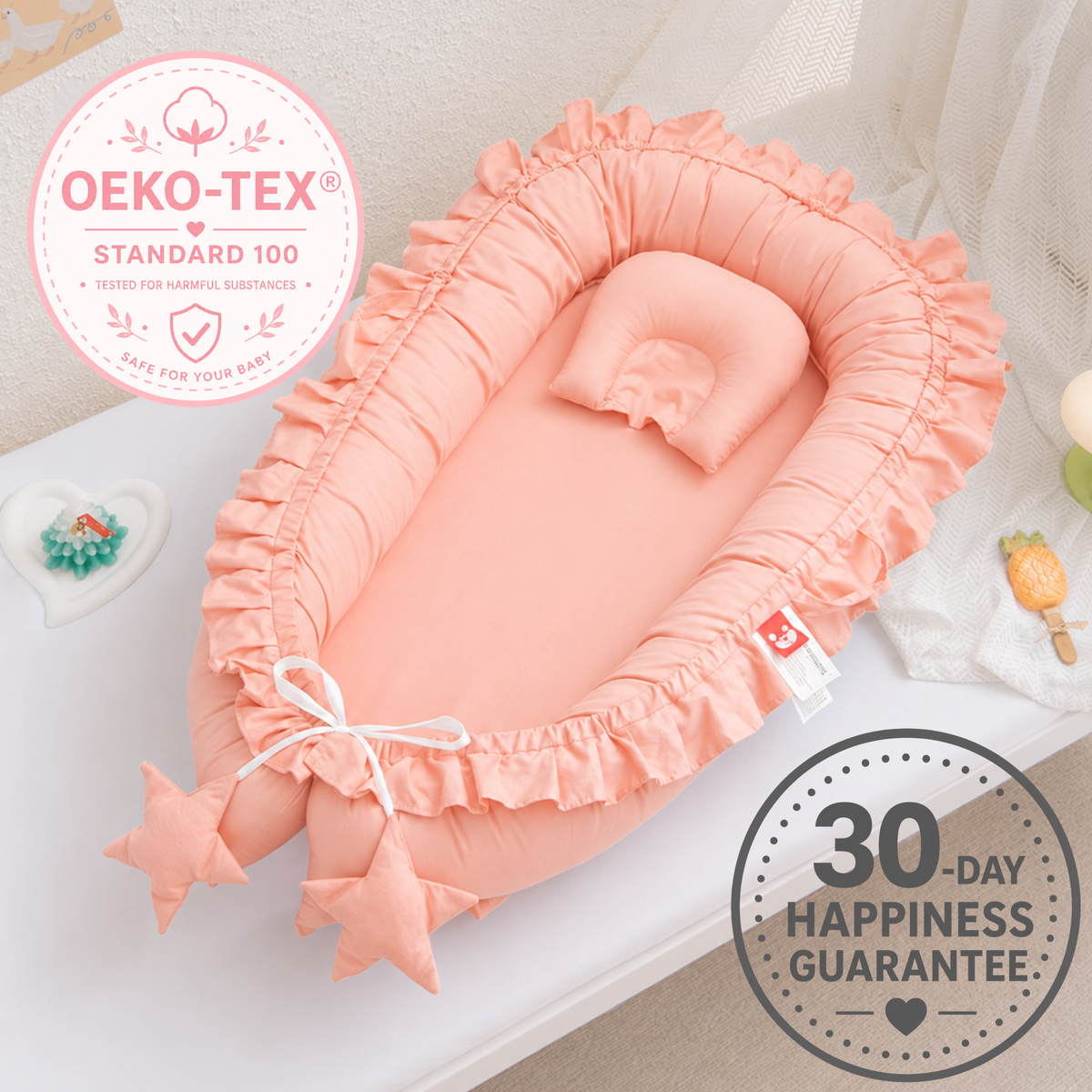 WinnyBabi™ PetalNest Baby Lounger