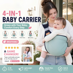 WinnyBabi™ AirHug 4-in-1 Breathable Baby Carrier
