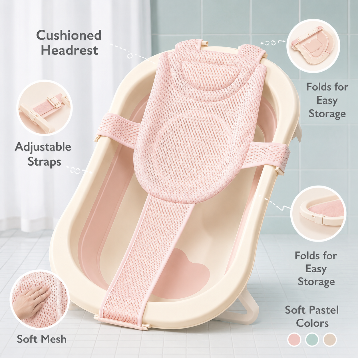 Baby Bath Support Hammock