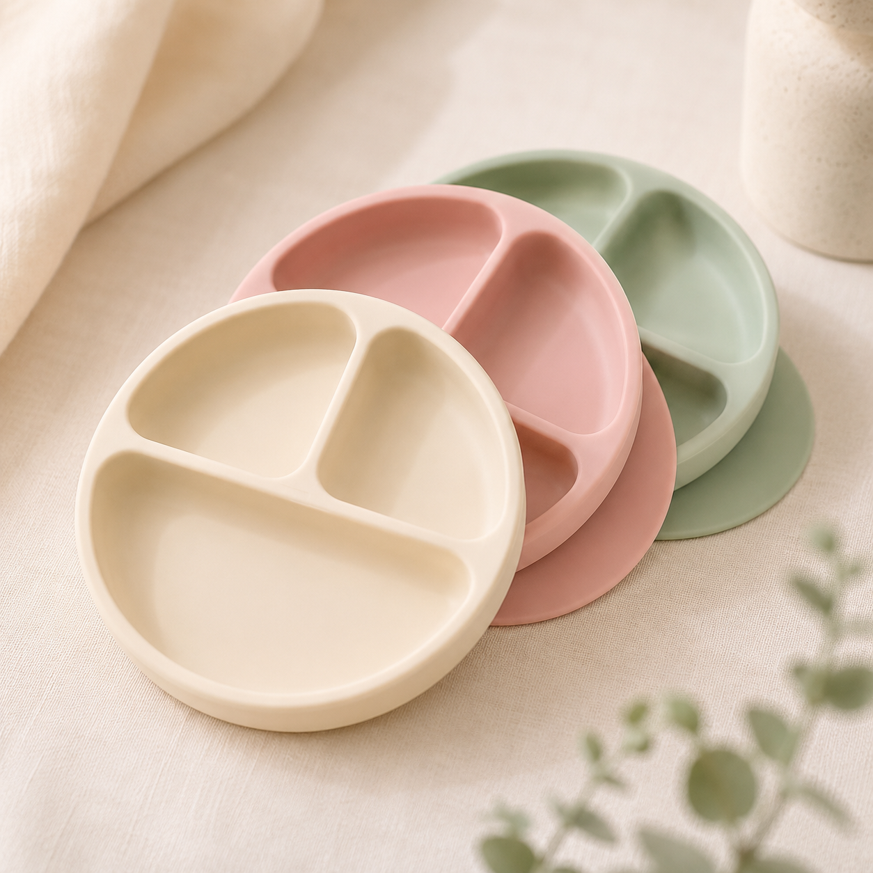 Silicone Suction Plate