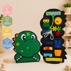 WinnyBabi™ Adventure Busy Board – Screen-Free Learning & Real-Life Skills