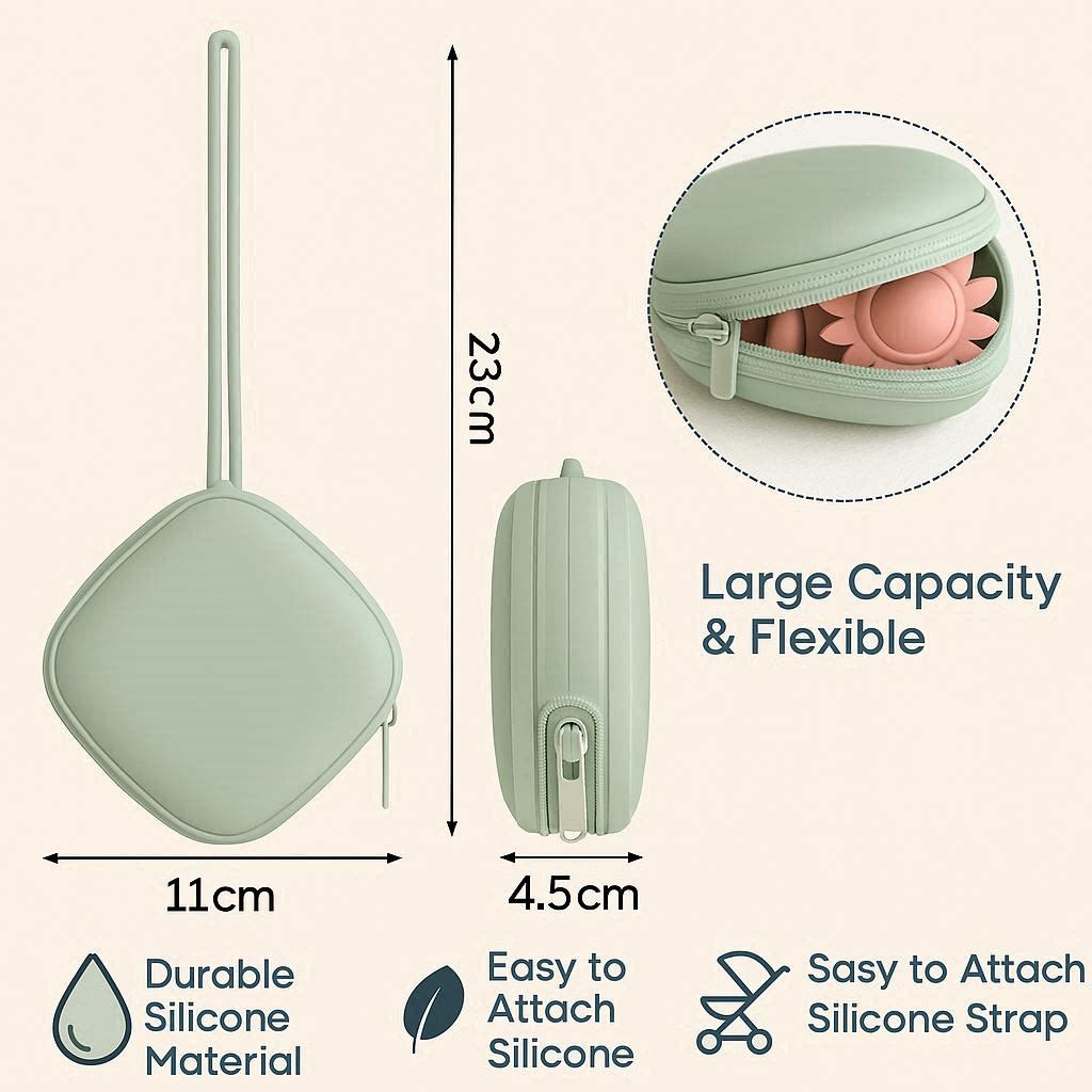 Pacifier Holder Zipper