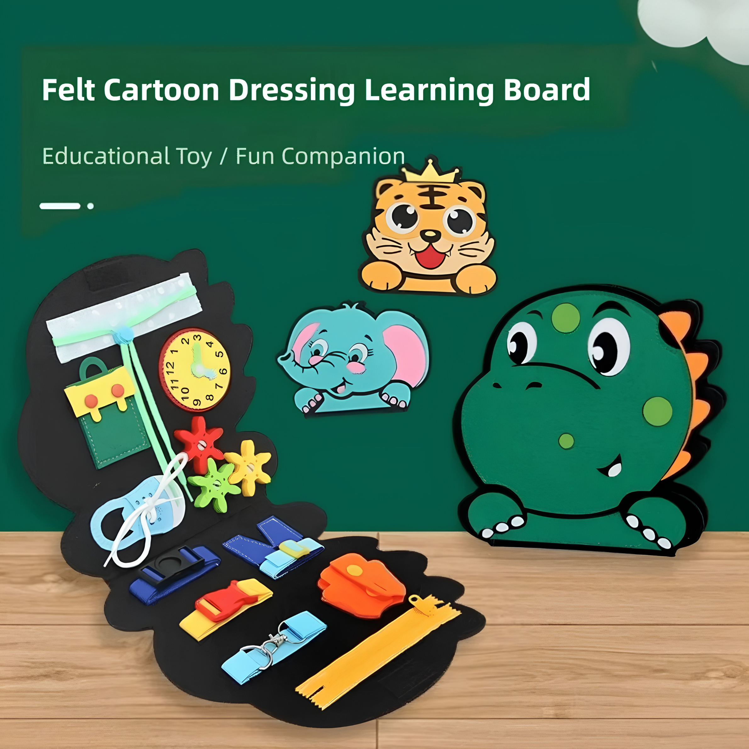 WinnyBabi™ Adventure Busy Board – Screen-Free Learning & Real-Life Skills