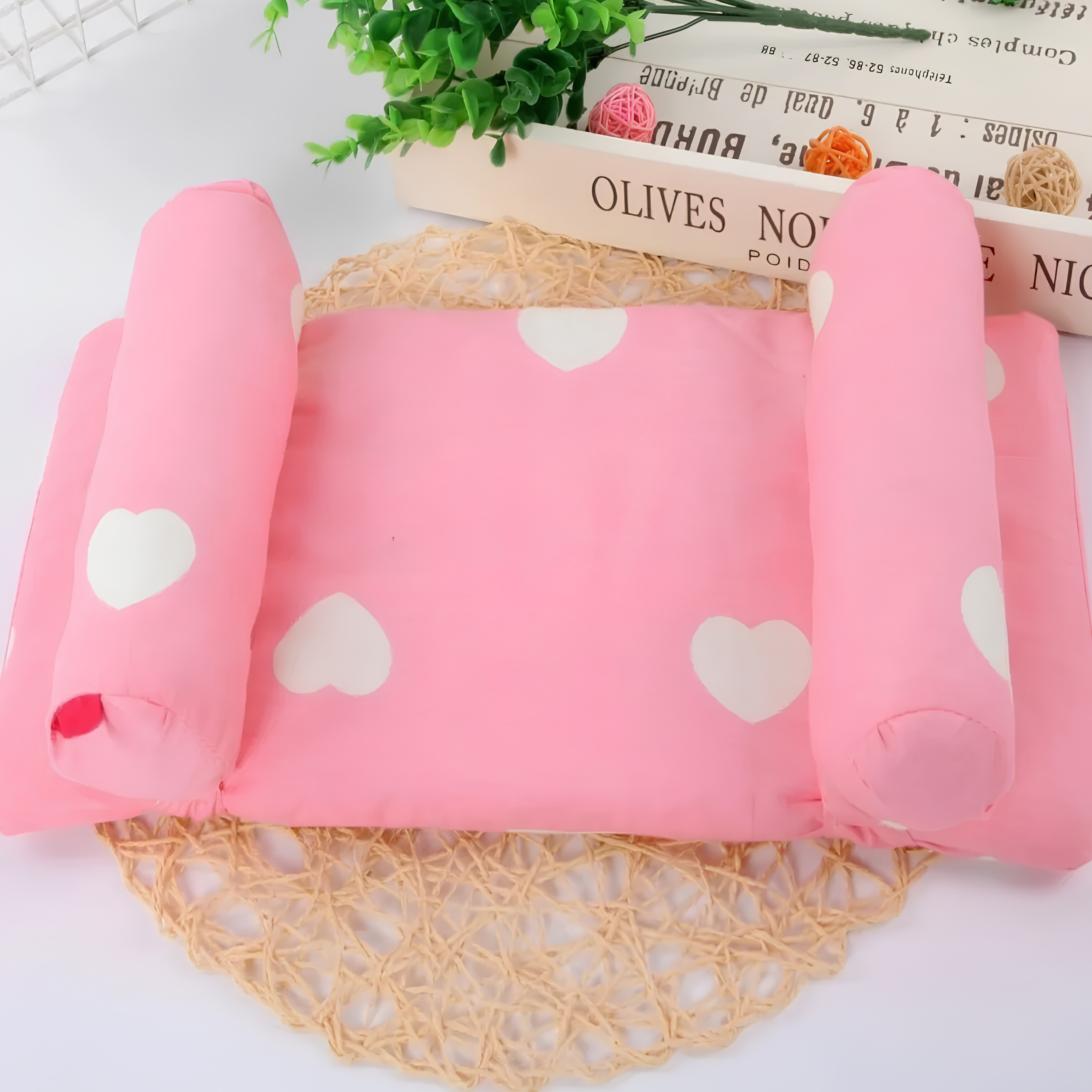 WinnyBabi™ DreamNest Head Support Pillow - Gentle Head Positioning
