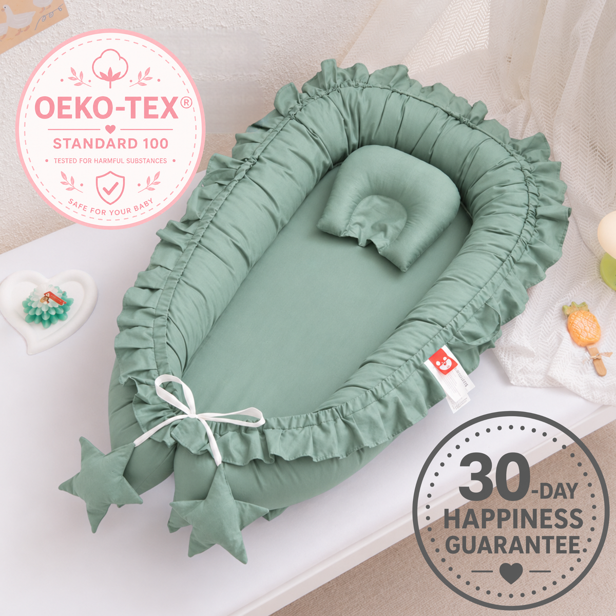 WinnyBabi™ PetalNest Baby Lounger