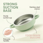 Stainless Suction Bowl Set