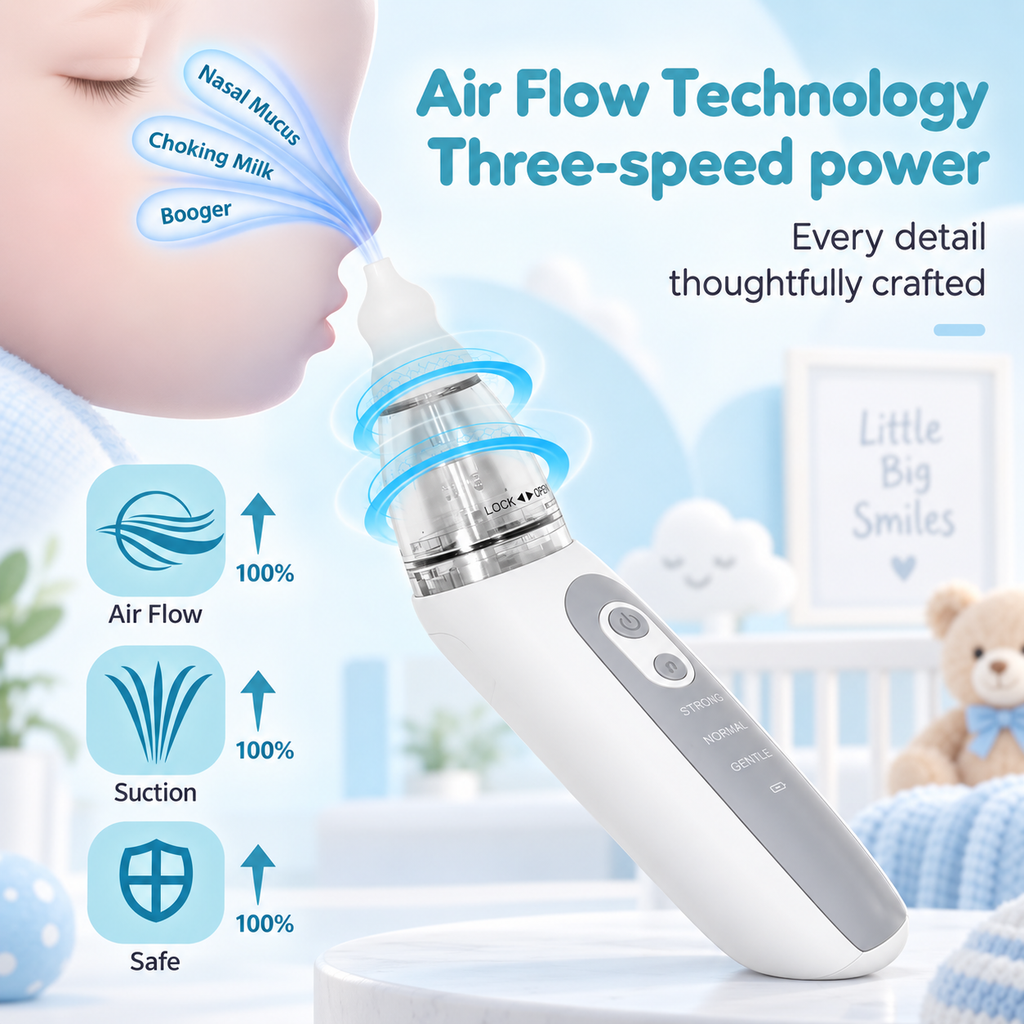 WinnyBabi™ ClearBreathe Electric Nasal Aspirator