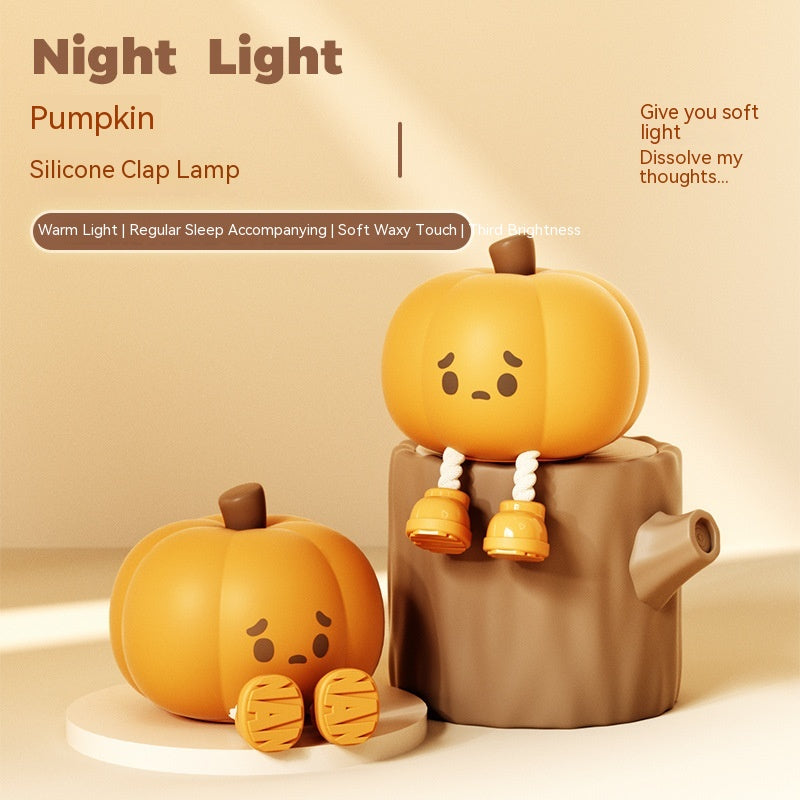 WinnyBabi™ PumpkinGlow Silicone Night Light