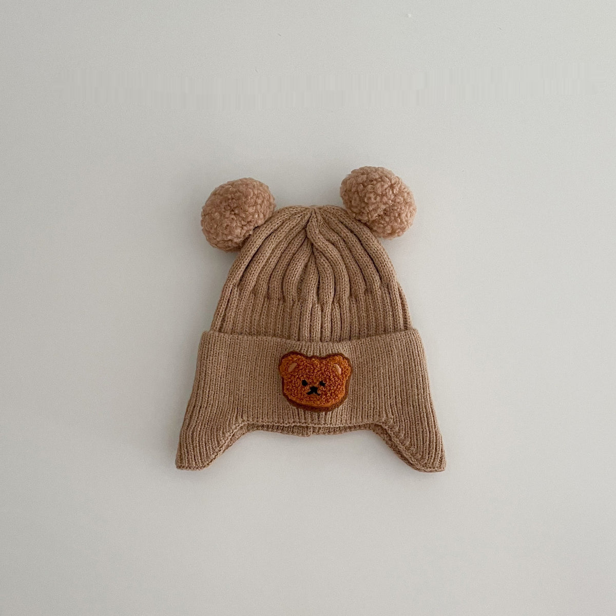WinnyBabi™ BearHug Pom-Pom Winter Hat