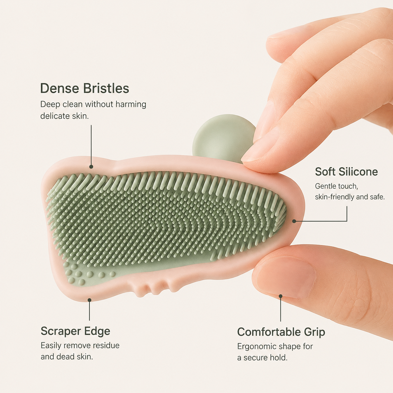 Silicone Bath Brush