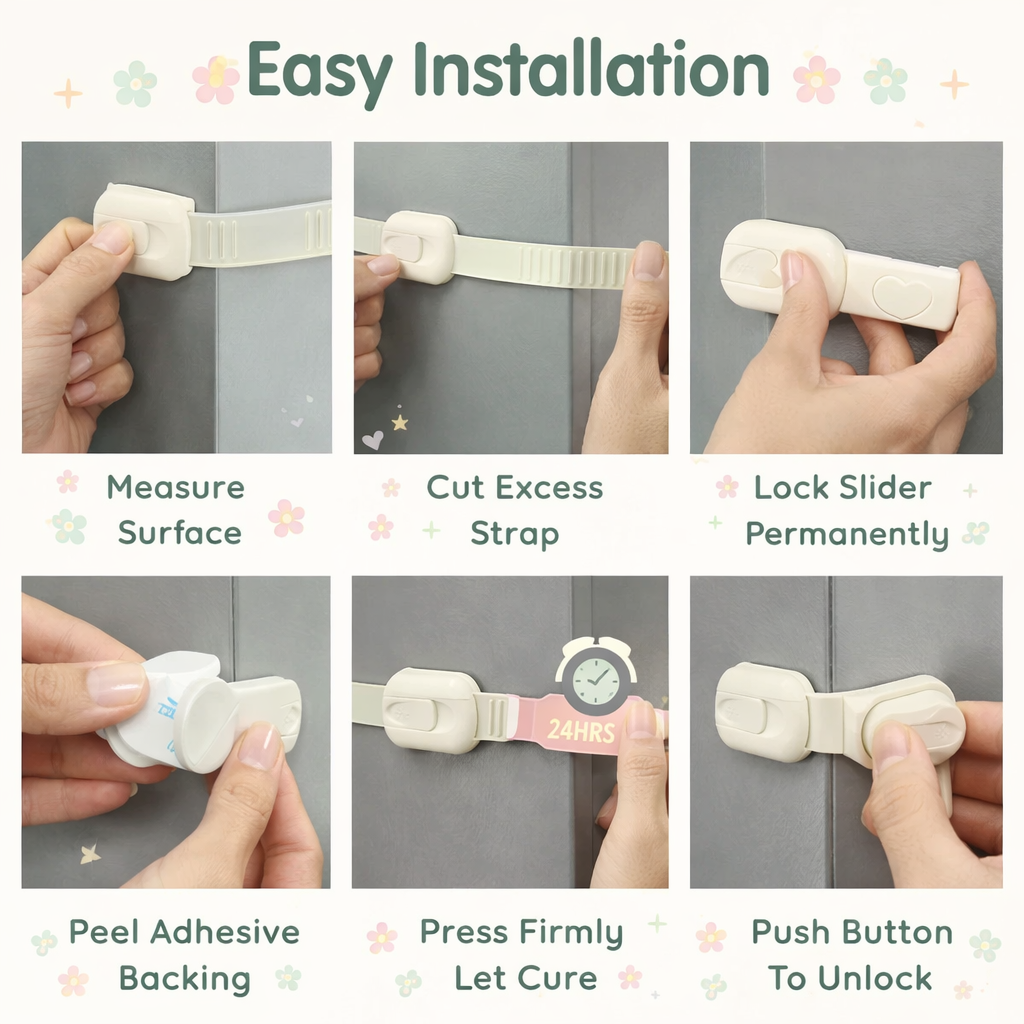 Child Safety Cabinet Lock