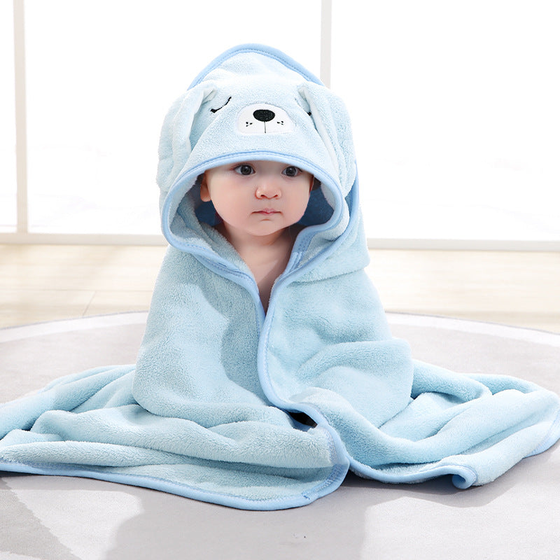 WinnyBabi™ CuddleCape Hooded Baby Bath Towel