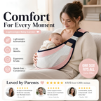 WinnyBabi™ AirHug 4-in-1 Breathable Baby Carrier