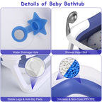 WinnyBabi™ AquaFold Temperature-Smart Baby Bath