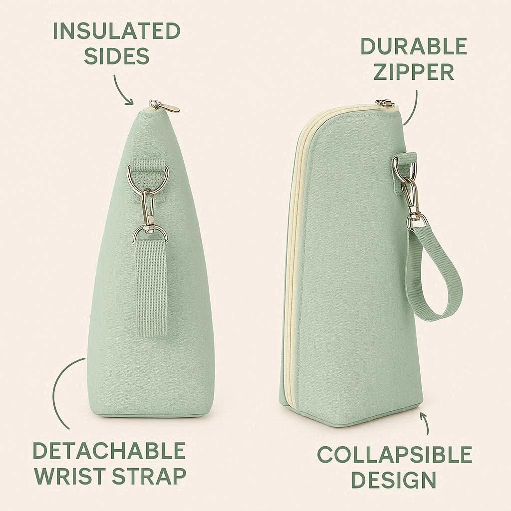 Portable Insulated Bottle Bag