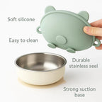 Stainless Suction Bowl Set