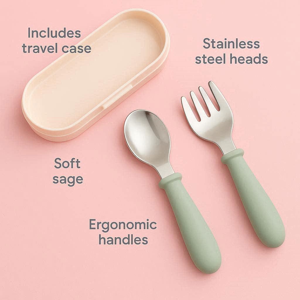Stainless Spoon & Fork Set
