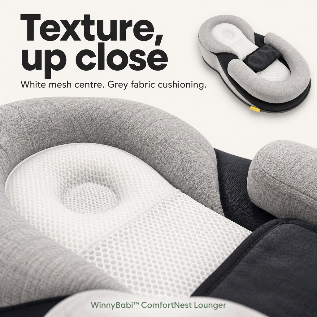 WinnyBabi™ ComfortNest Lounger - Help Reduce Post-Feed Spit-Up