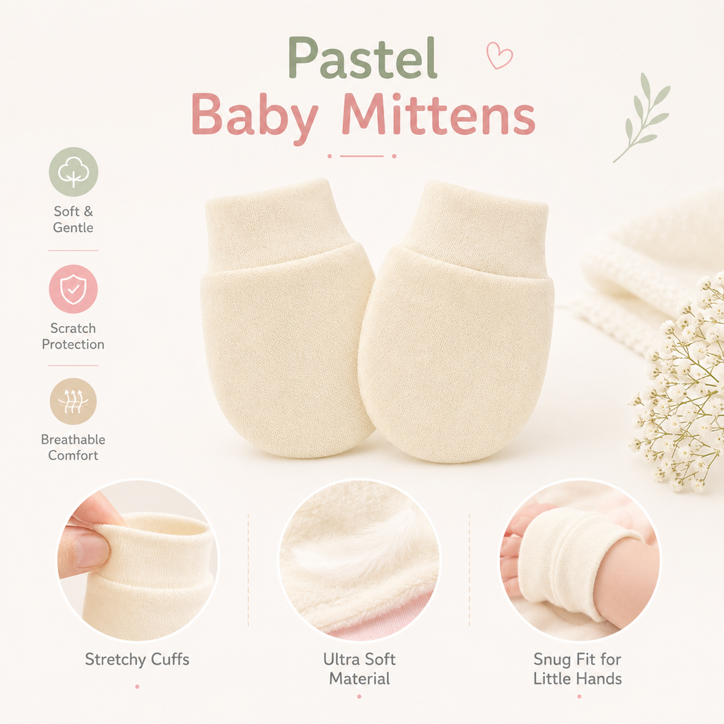 Baby Scratch Mittens