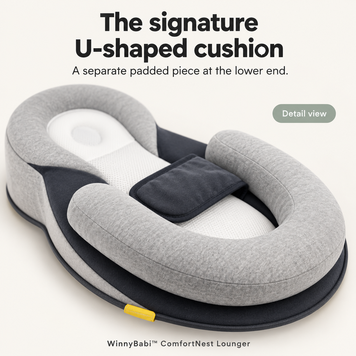 WinnyBabi™ ComfortNest Lounger - Help Reduce Post-Feed Spit-Up
