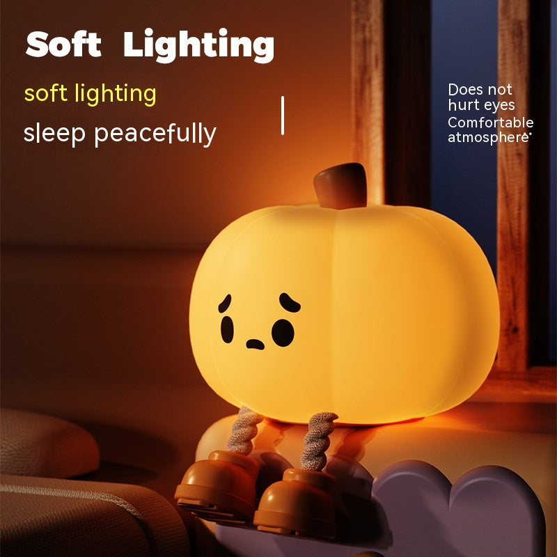WinnyBabi™ PumpkinGlow Silicone Night Light