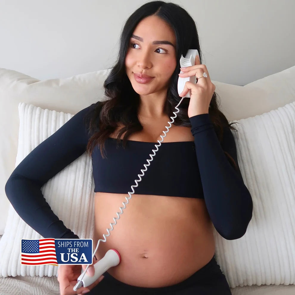 WinnyBabi™ BabyBeat Fetal Doppler - Hear Baby’s Heartbeat From Home