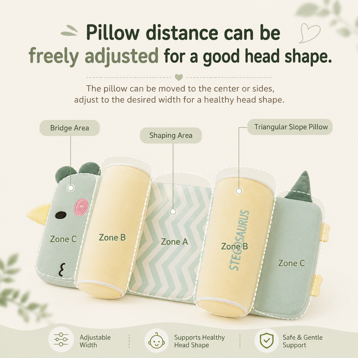 WinnyBabi™ DreamNest Baby Sleep Positioner