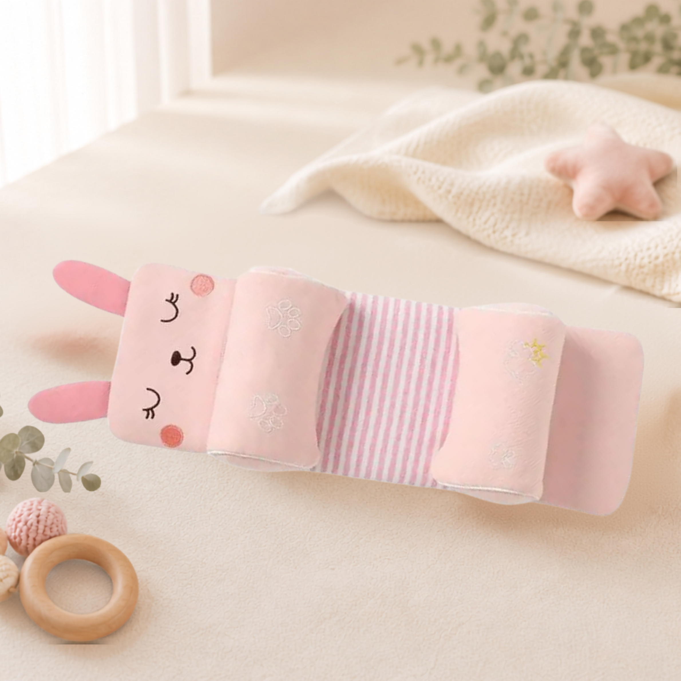 WinnyBabi™ DreamNest Head Support Pillow - Gentle Head Positioning