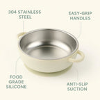 Stainless Suction Bowl Set