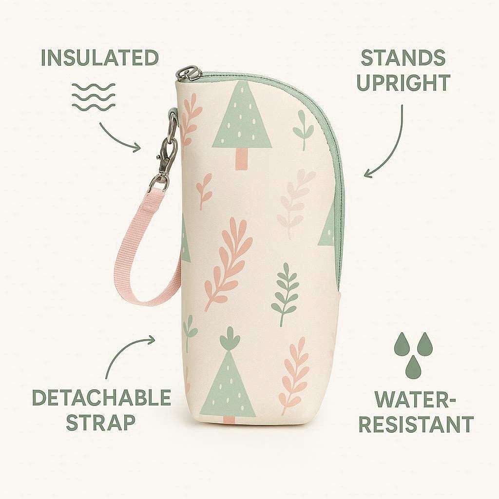 Portable Insulated Bottle Bag