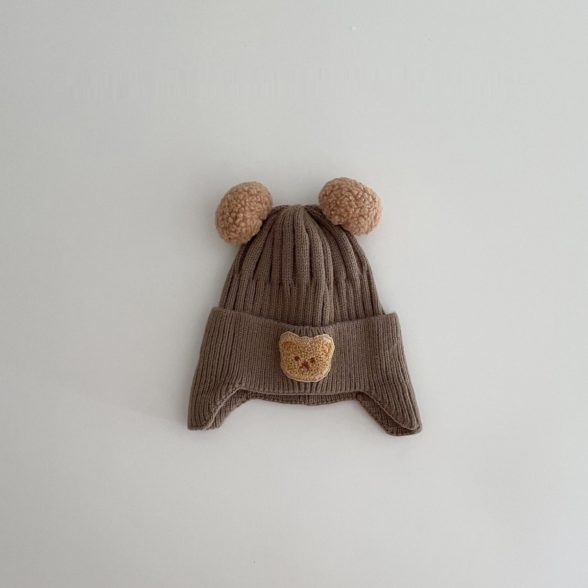 WinnyBabi™ BearHug Pom-Pom Winter Hat