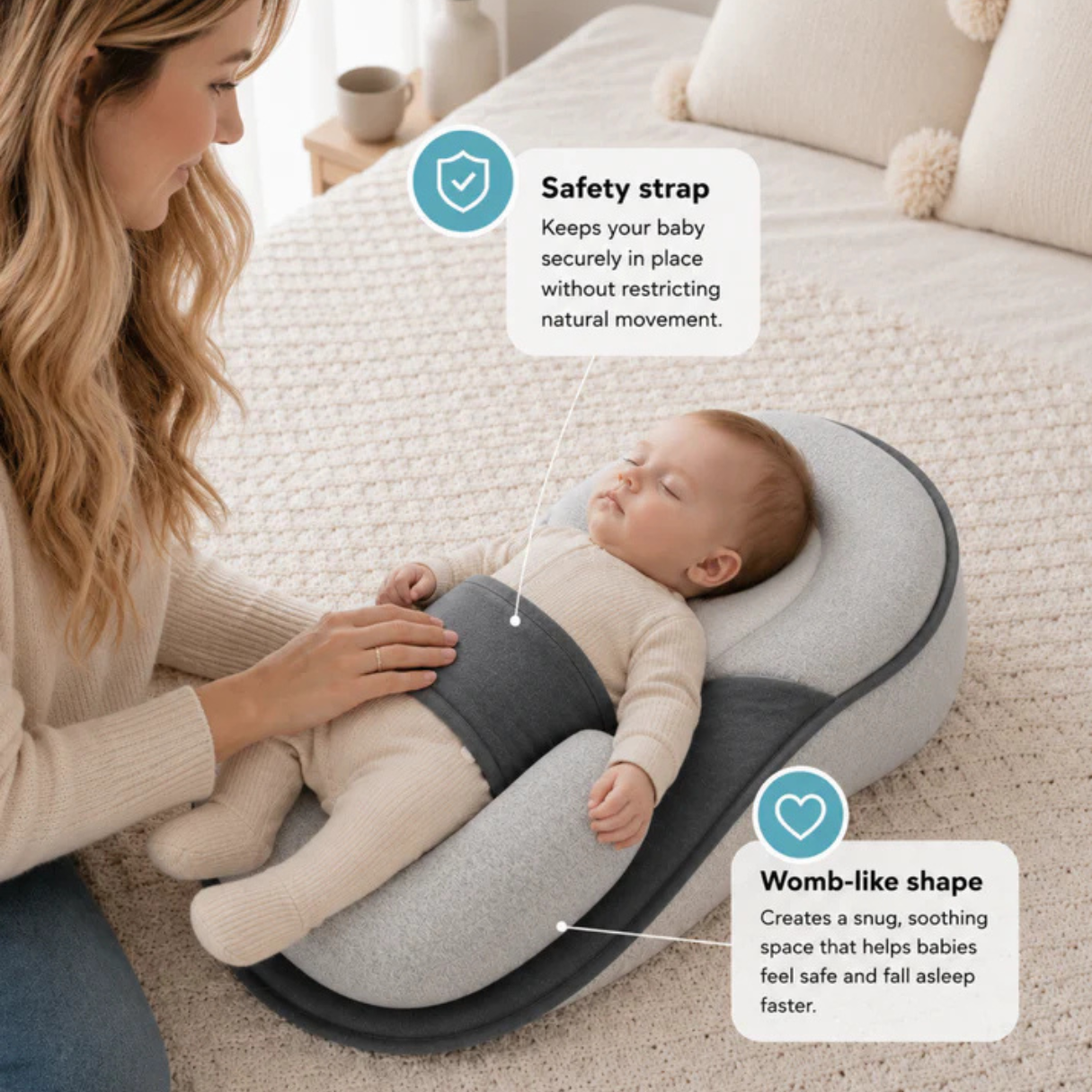 WinnyBabi™ ComfortNest Lounger