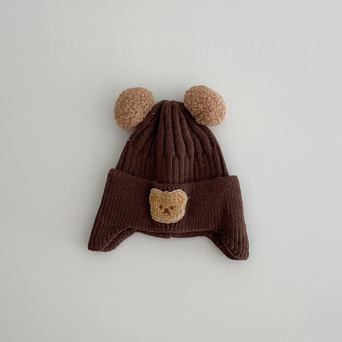 WinnyBabi™ BearHug Pom-Pom Winter Hat