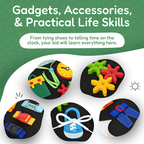 WinnyBabi™ Adventure Busy Board – Screen-Free Learning & Real-Life Skills