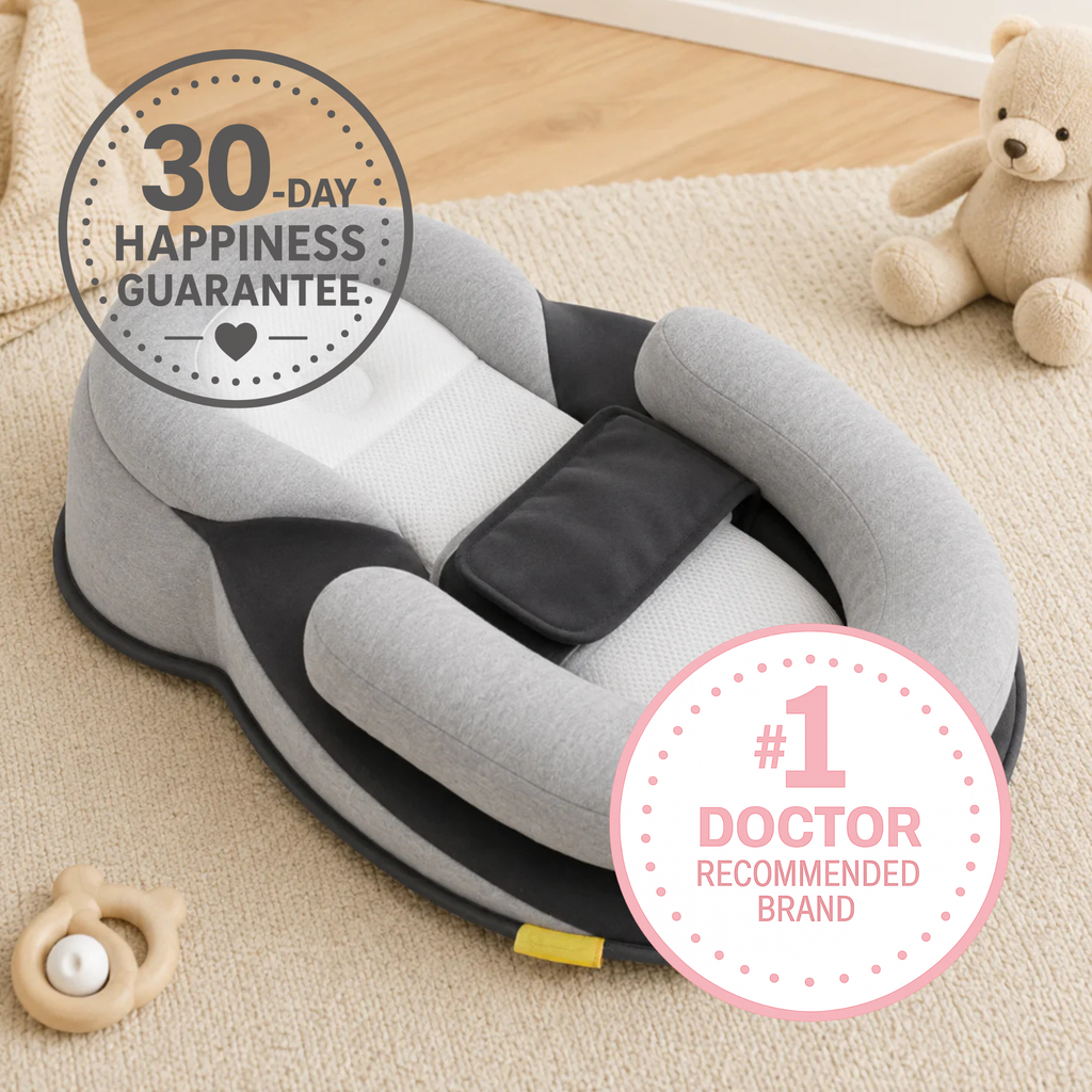 WinnyBabi™ ComfortNest Lounger - Help Reduce Post-Feed Spit-Up