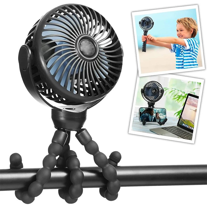 WinnyBabi™ FlexCool Stroller Fan