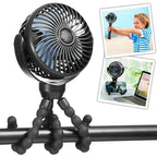 WinnyBabi™ FlexCool Stroller Fan