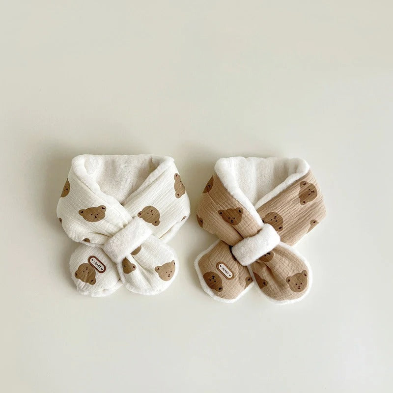 WinnyBabi™ BearWrap Plush Kids Scarf