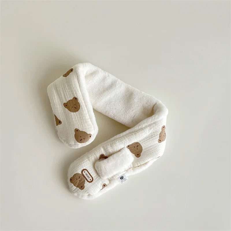 WinnyBabi™ BearWrap Plush Kids Scarf