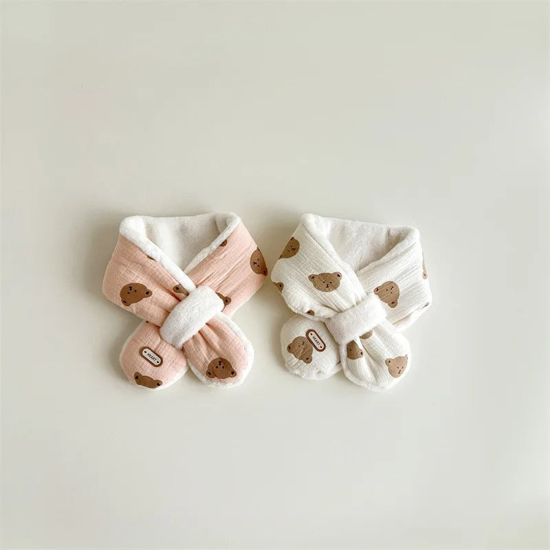 WinnyBabi™ BearWrap Plush Kids Scarf