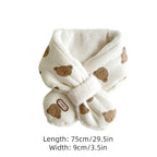 WinnyBabi™ BearWrap Plush Kids Scarf