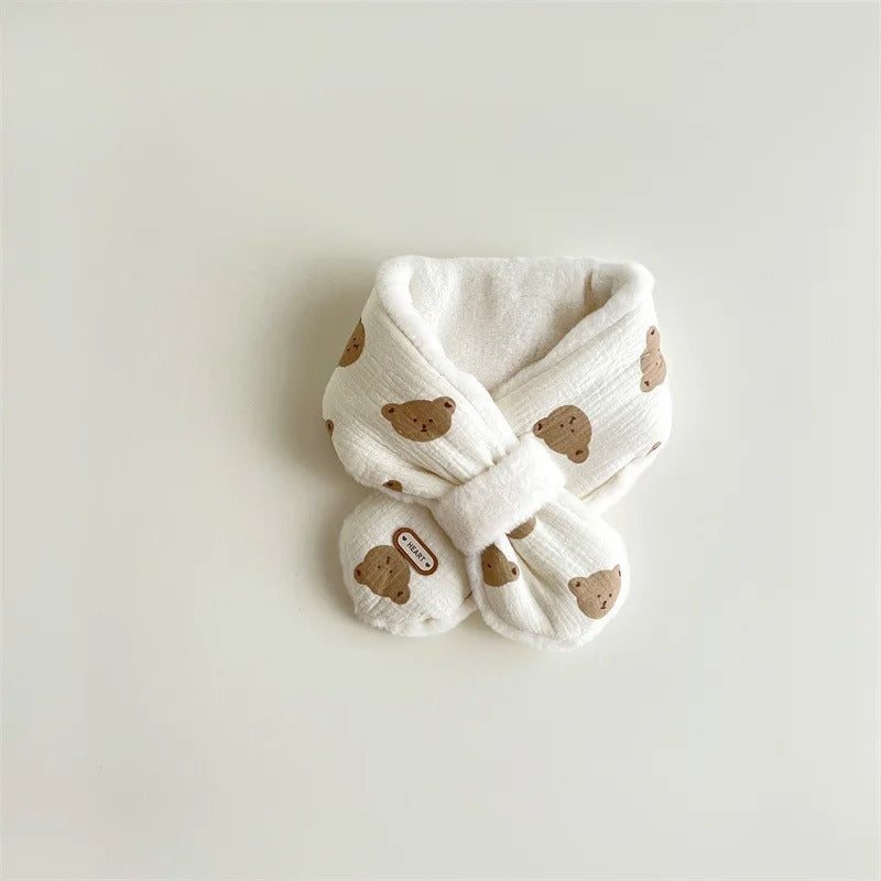 WinnyBabi™ BearWrap Plush Kids Scarf
