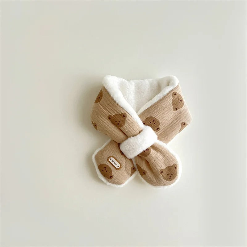 WinnyBabi™ BearWrap Plush Kids Scarf