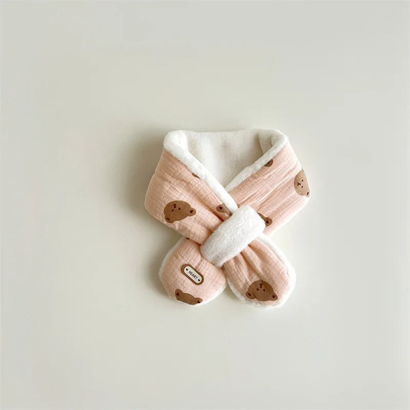 WinnyBabi™ BearWrap Plush Kids Scarf